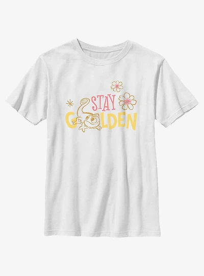Disney Princesses Pascal Stay Golden Youth T-Shirt
