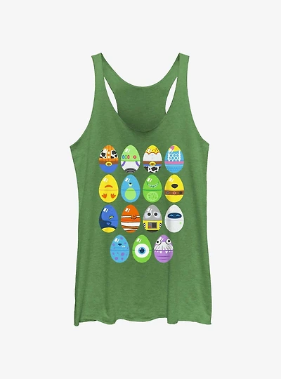 Disney Pixar Egg Jumble Womens Tank Top