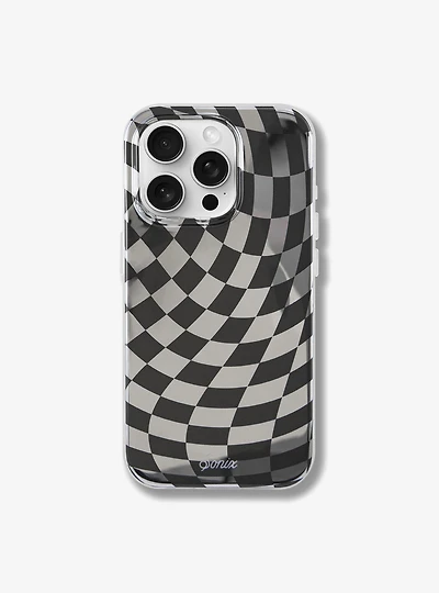 Sonix Checkmate Black/Silver iPhone 15 Pro MagSafe Case