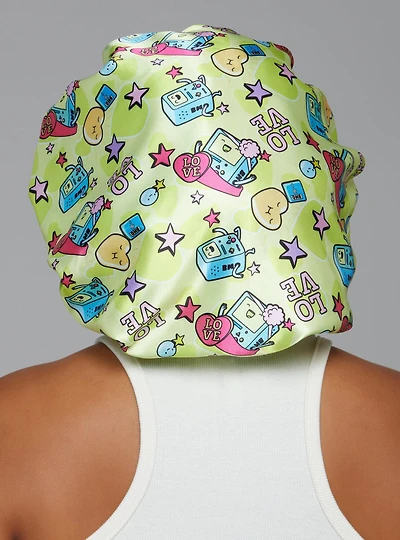 Adventure Time BMO Allover Print Bonnet — BoxLunch Exclusive