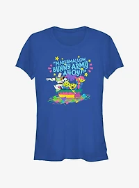 Disney Pixar Toy Story Marshmallow Bunny Army Girls T-Shirt