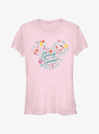 Disney Mickey Mouse Spring Into The Season Girls T-Shirt