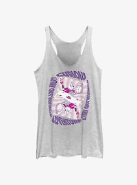 Disney Alice in Wonderland Rabbit Curious Adventure Girls Tank
