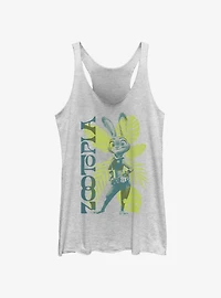 Disney Zootopia Tropical Judy Hopps Girls Tank