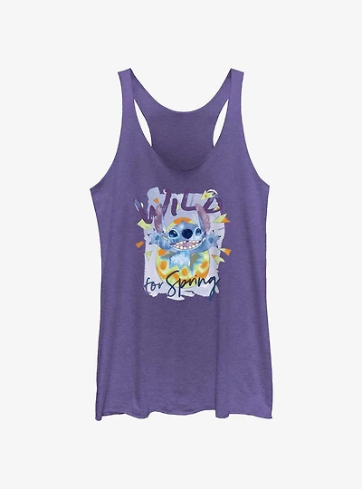 Disney Lilo & Stitch Wild For Spring Girls Tank