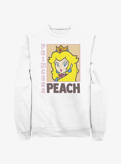 Nintendo Framed Princess Peach Sweatshirt