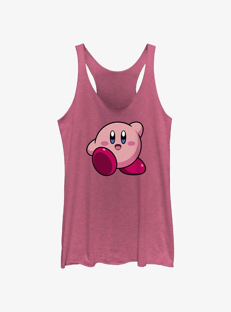 Kirby Waving Girls Tank