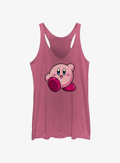 Kirby Waving Girls Tank