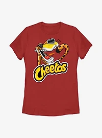 Cheetos Chester Eating Womens T-Shirt