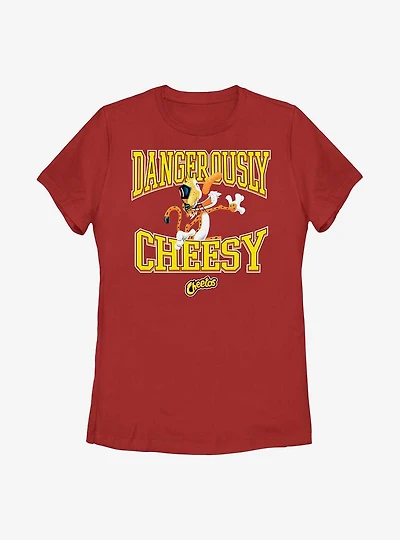 Cheetos Dangerously Cheesy Womens T-Shirt
