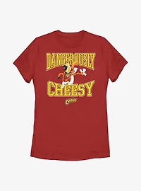 Cheetos Dangerously Cheesy Womens T-Shirt
