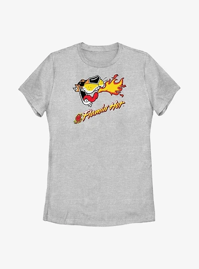 Cheetos Flamin Hot Chester Head Womens T-Shirt