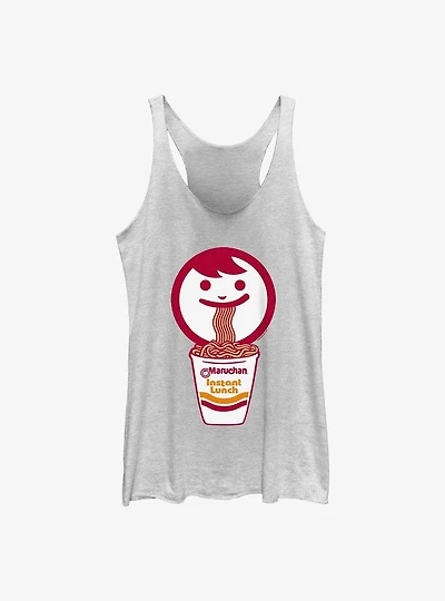 Maruchan Face Eating Ramen Womens Tank Top