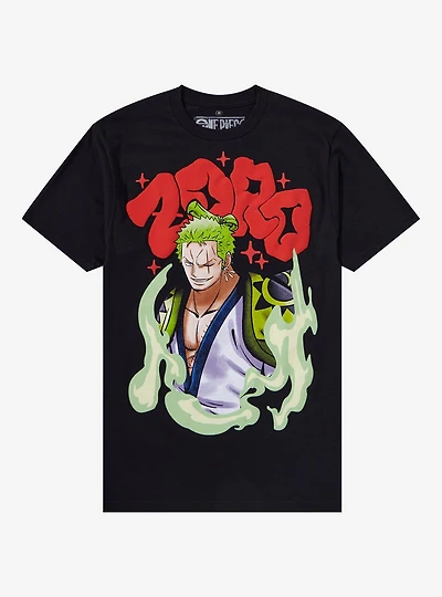 One Piece Zoro Airbrush T-Shirt
