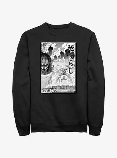 Attack on Titan The Rumbling Poster Sweatshirt