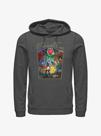 Disney Beauty and the Beast Stained Glass Story Hoodie