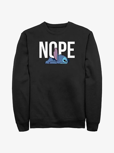 Disney Lilo & Stitch Nope Stitch Sweatshirt