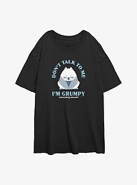 Dungeons & Dragons Grumpy Owlbear Girls Oversized T-Shirt
