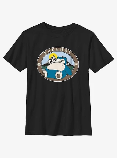 Pokemon Sleepy Snorlax Youth T-Shirt