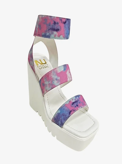 Paige Wedge Sandal White