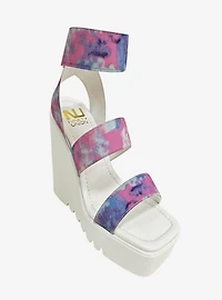 Paige Wedge Sandal White