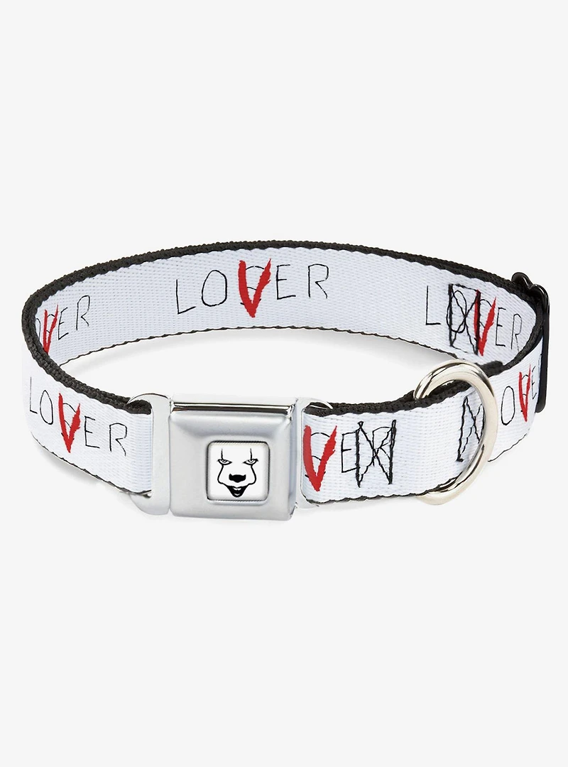 IT Chapter Two Loser Lover Quote Seatbelt Buckle Dog Collar