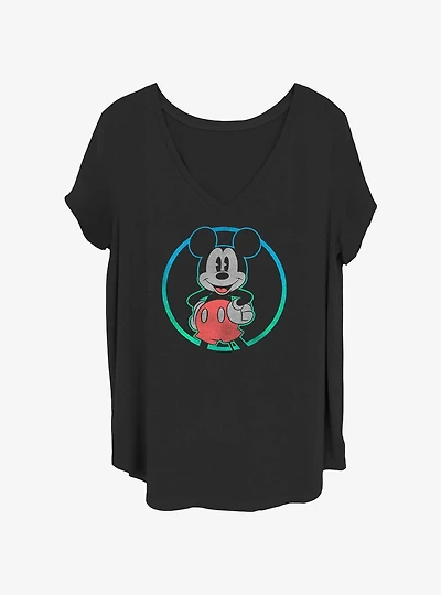 Disney Mickey Mouse Mickey Round Up Girls T-Shirt Plus Size