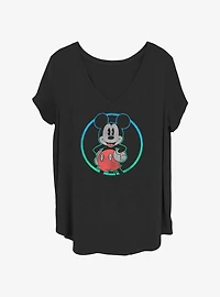 Disney Mickey Mouse Mickey Round Up Girls T-Shirt Plus Size