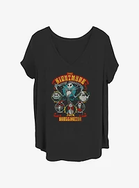 The Nightmare Before Christmas Fillmore Nightmare Girls T-Shirt Plus Size