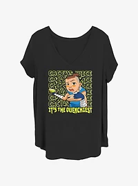 Avatar: The Last Airbender Sokka Quenchiest Girls T-Shirt Plus Size