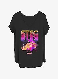 Steven Universe Steg Girls T-Shirt Plus Size
