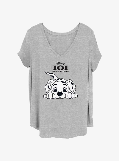 Disney 101 Dalmatians Puppy Play Girls T-Shirt Plus Size