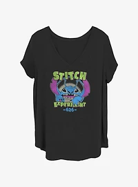 Disney Lilo & Stitch Alien Mode Girls T-Shirt Plus Size