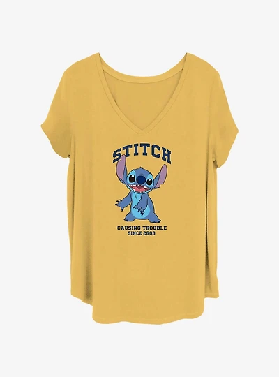 Disney Lilo & Stitch Causing Trouble Girls T-Shirt Plus Size