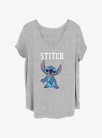 Disney Lilo & Stitch Cool Dude Stitch Girls T-Shirt Plus Size