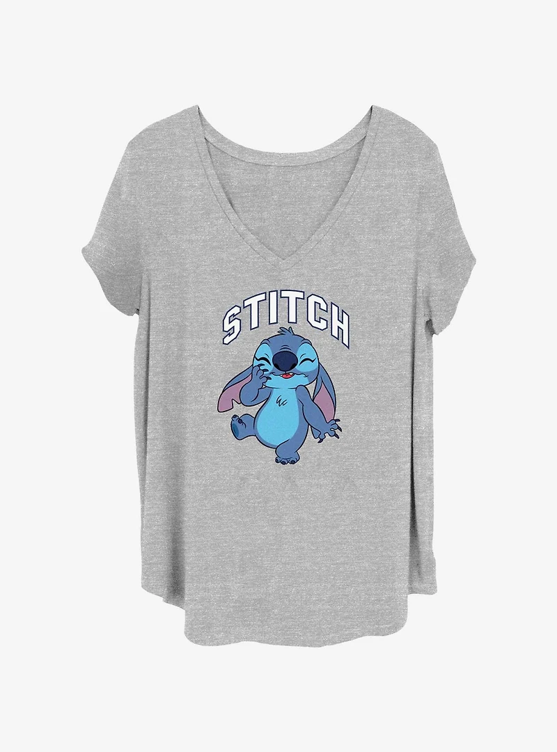 Disney Lilo & Stitch Embarrassed Girls T-Shirt Plus Size