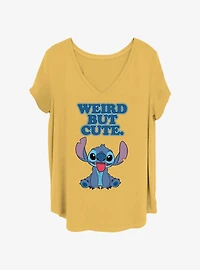 Disney Lilo & Stitch Weird But Cute Girls T-Shirt Plus Size