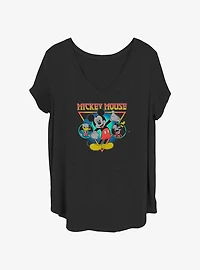 Disney Mickey Mouse Mickey's Friends Girls T-Shirt Plus Size
