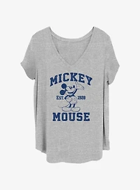 Disney Mickey Mouse 1928 Mickey Girls T-Shirt Plus Size
