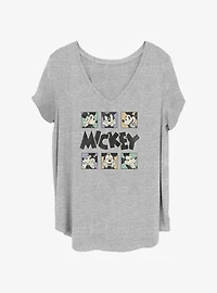 Disney Mickey Mouse Mickey Boxes Girls T-Shirt Plus Size