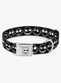 Disney Nightmare Before Christmas Jack Expressions Seatbelt Buckle Dog Collar