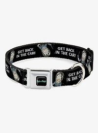 Rick and Morty Rick Get Back In The Car Pose Seatbelt Buckle Dog Collar