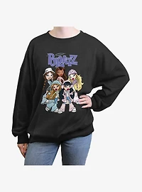 Bratz Bratz Winter Friends Girls Oversized Sweatshirt
