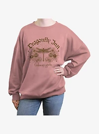 Gilmore Girls Dragonfly Inn Antique Girls Oversized Sweatshirt