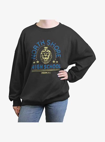 Mean Girls North Shore High School Girls Oversized Sweatshirt