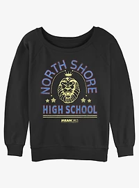Mean Girls North Shore High School Girls Slouchy Sweatshirt