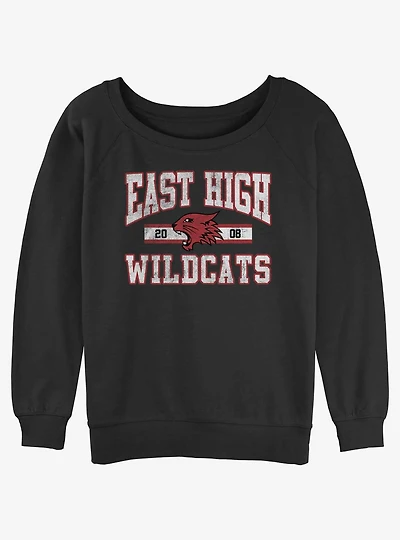 Disney High School Musical East High Wildcats Girls Slouchy Sweatshirt