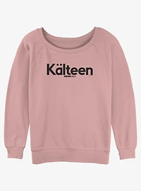 Mean Girls Kalteen Logo Girls Slouchy Sweatshirt