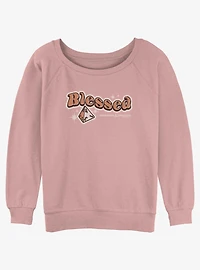 Dungeons & Dragons Blessed Girls Slouchy Sweatshirt
