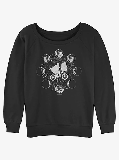 E.T. Lunar Womens Slouchy Sweatshirt